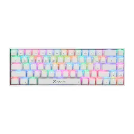 XTRIKE Bežična tastatura GK993W, Mehanička, Bela