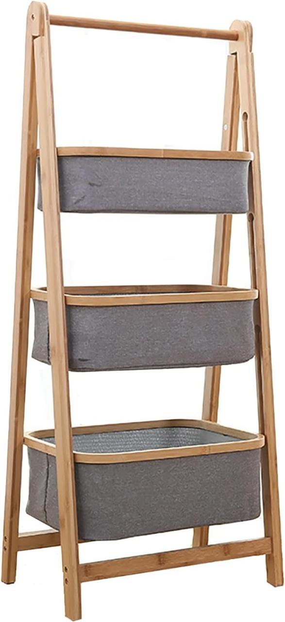 Bolzz Polica za odlaganje Natur 3, 44.5x108x28cm, Siva