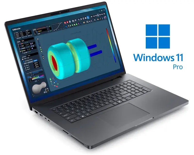 Dell Laptop Pro Max 18 Plus 18" QHD+, 120Hz, Core Ultra 7, 265HX, 32GB, 1TB SSD, RTX PRO 3000, Win11Pro, Crni