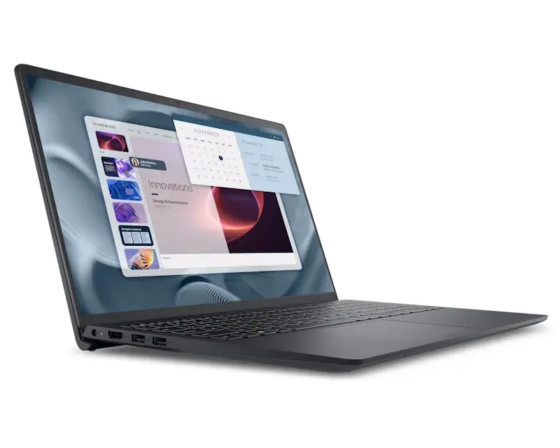 Dell Laptop Pro 15 Essential PV15250 15.6", FHD, 120Hz, Core 3 100U, 8GB, 512GB SSD Backlit FP, Crni