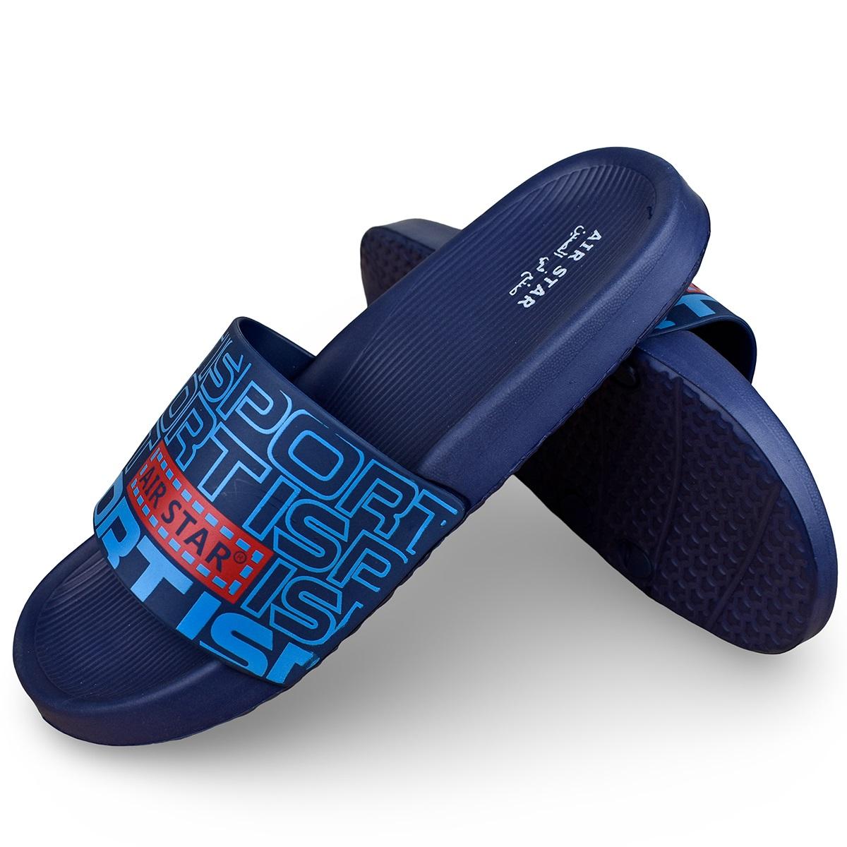 Air Star Muške papuče 094445, Teget