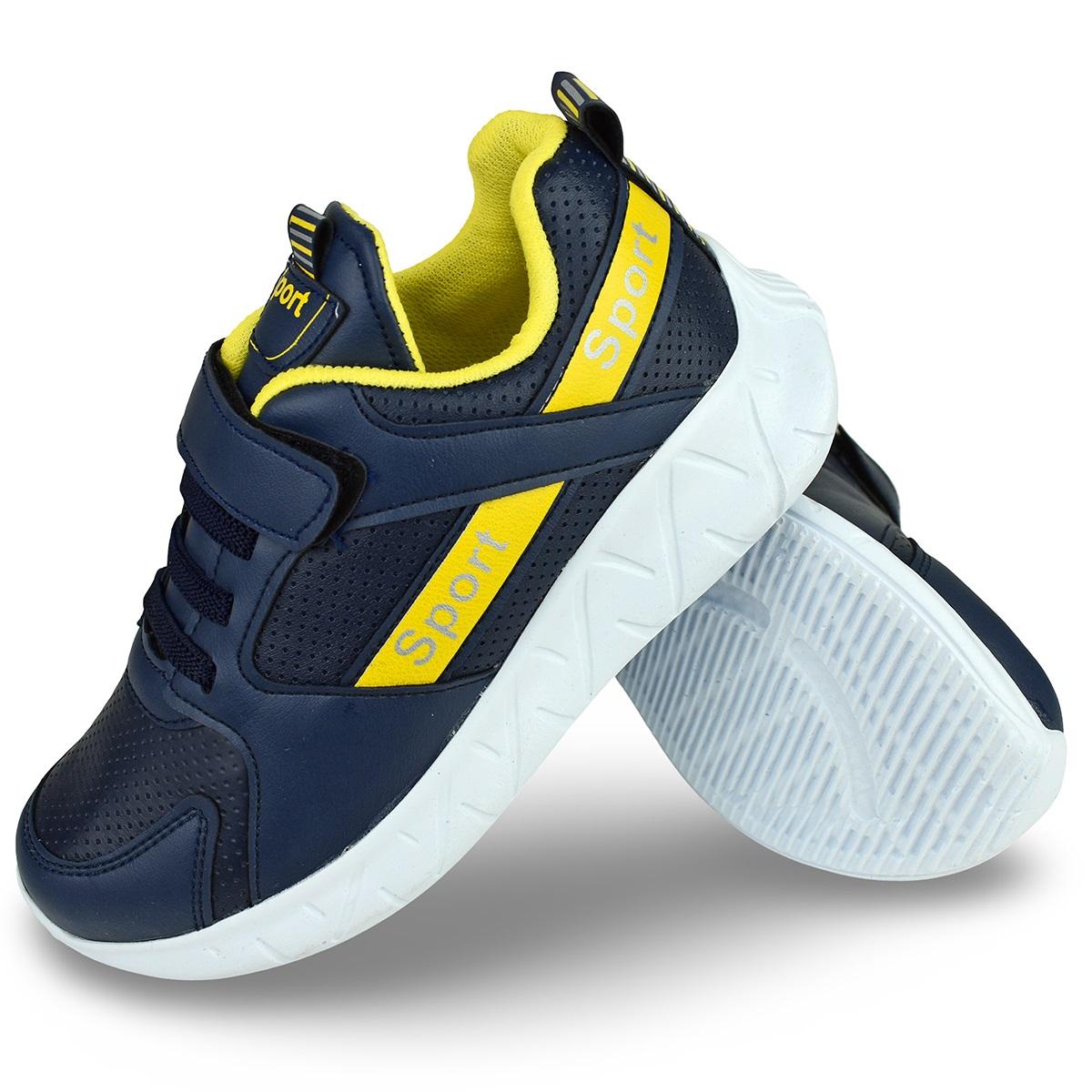 Patike za dečake  679009, Teget-žute