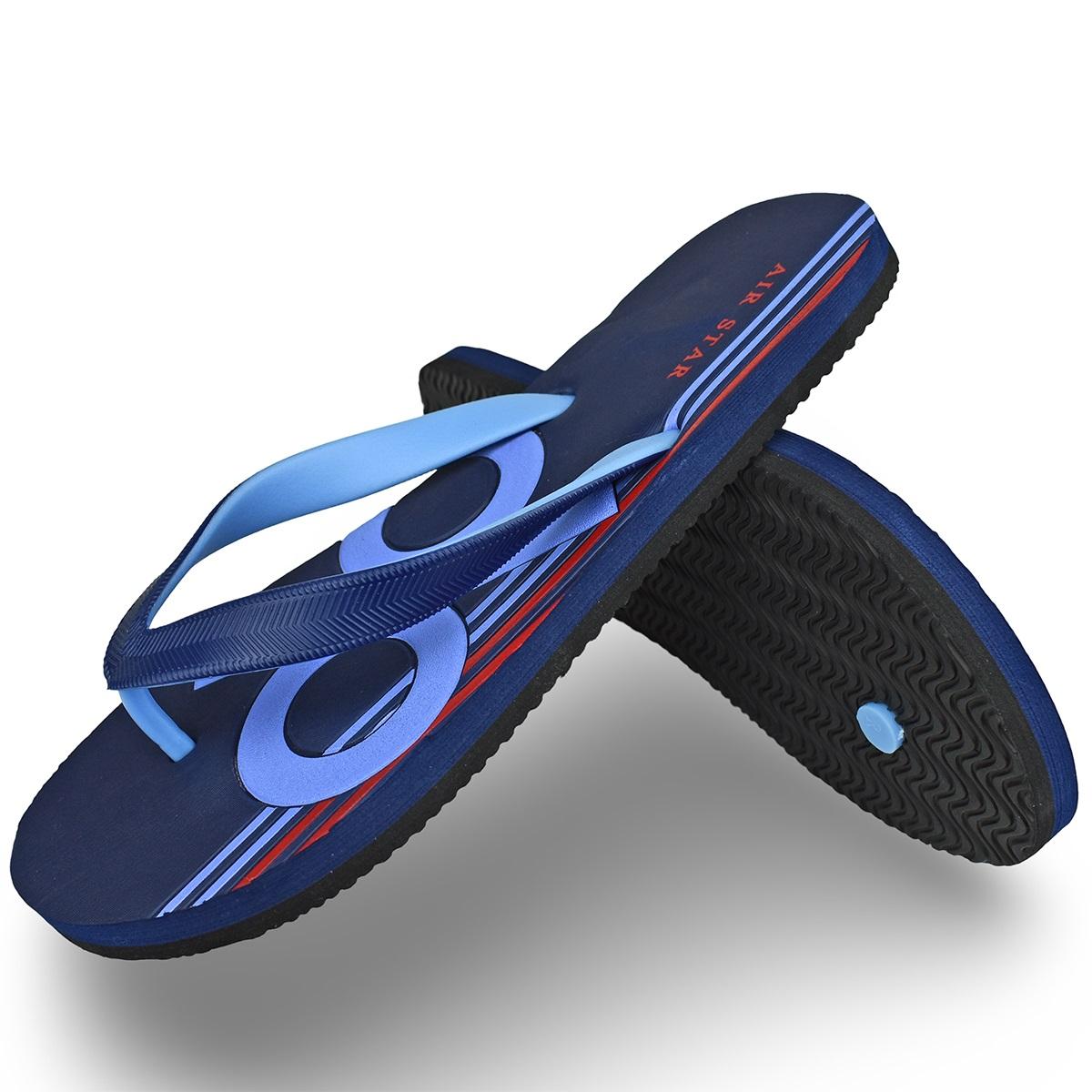 Air Star Muške japanke 094385, Teget