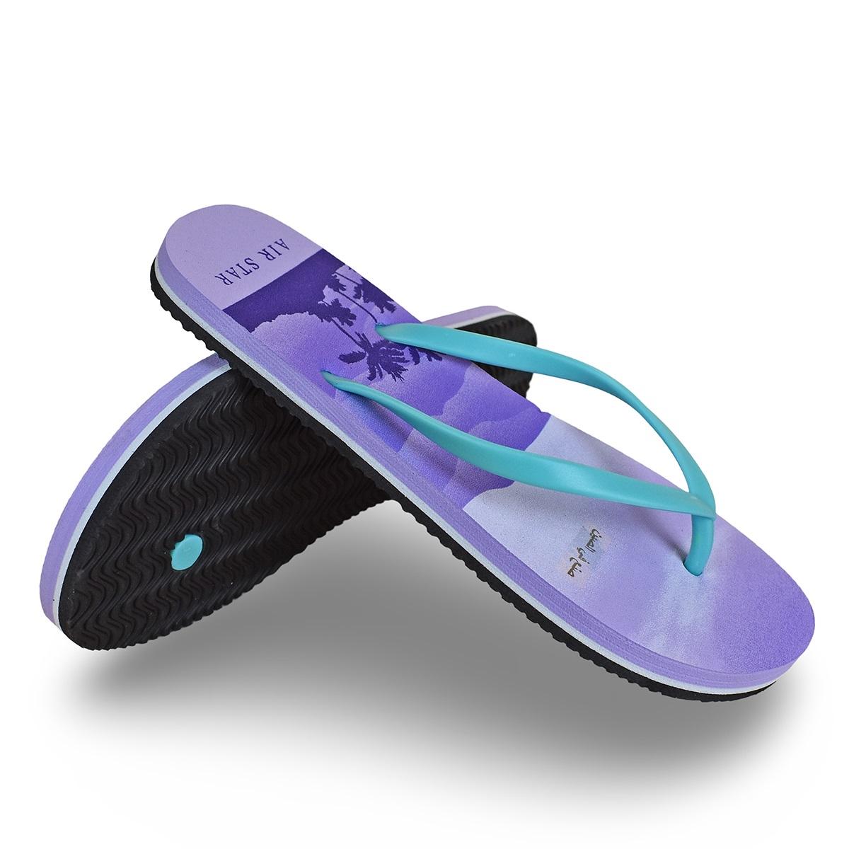 Air Star Ženske japanke 094316, Ljubičaste