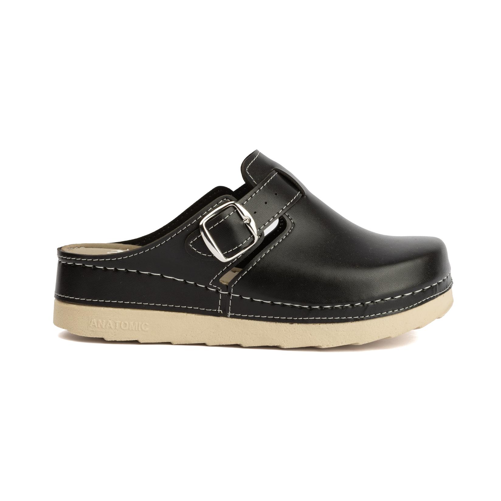 Anita Ženske klompe 198 Rosa, Crne