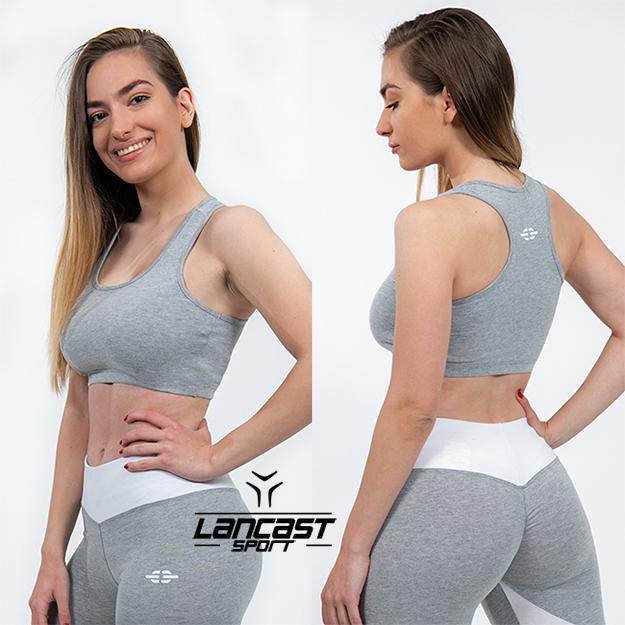 Break Limit Ženski pamučni top, Sivi