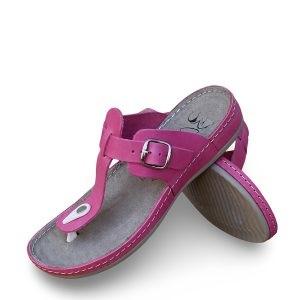 Prom M3 Ženske kožne papuče, Roze