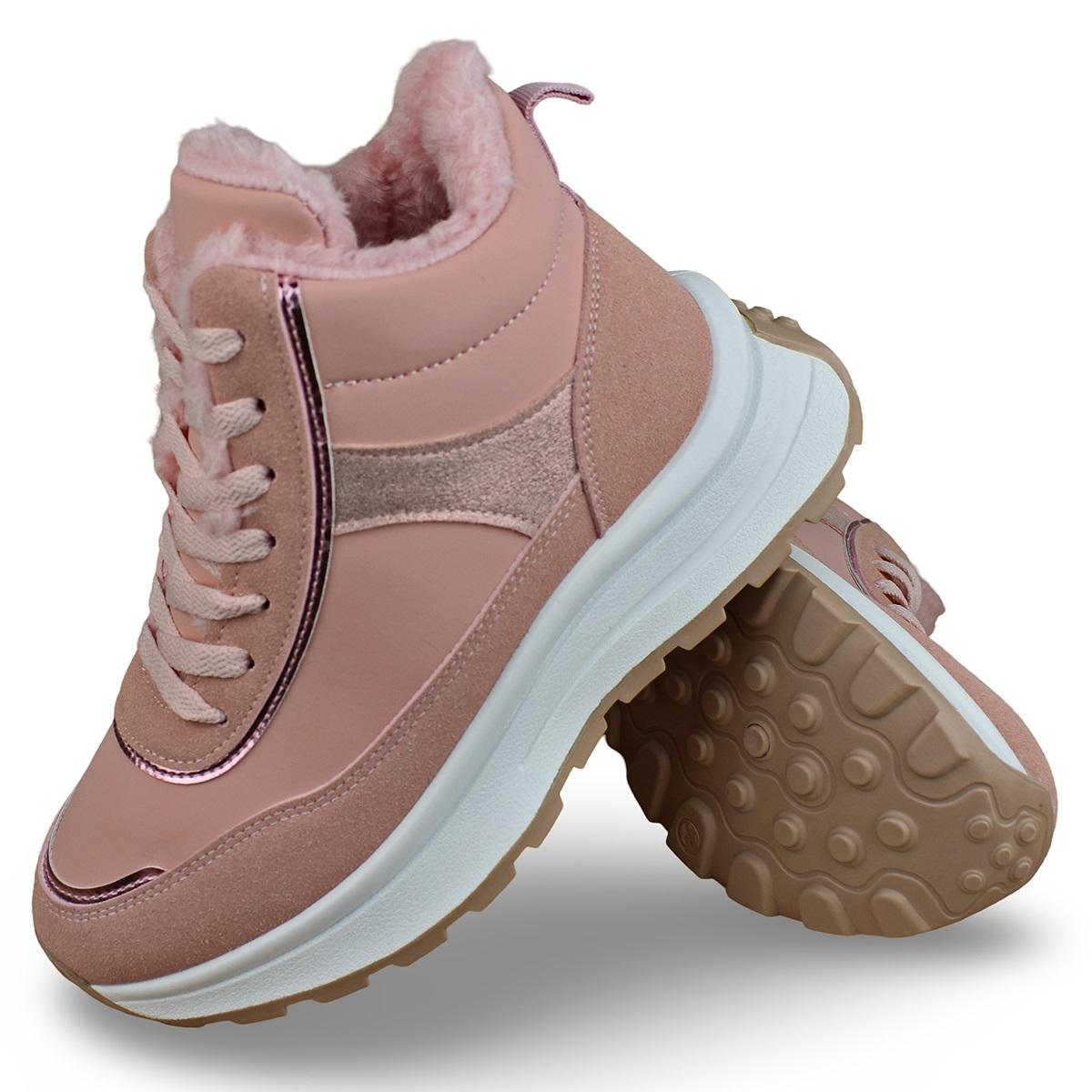 Ženske poluduboke čizme Mat Star 210070, Roze