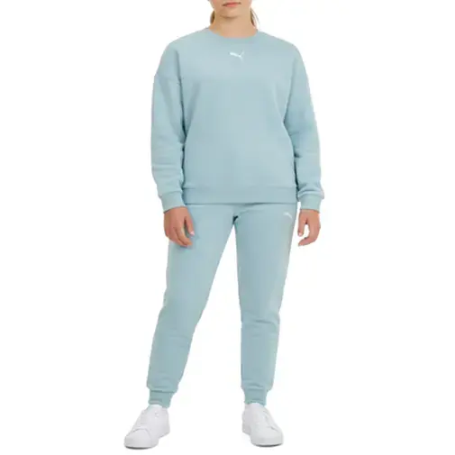 Puma Komplet trenerka za dečake Loungewear Oversized Sweat Suit Tr G, Svetloplavi