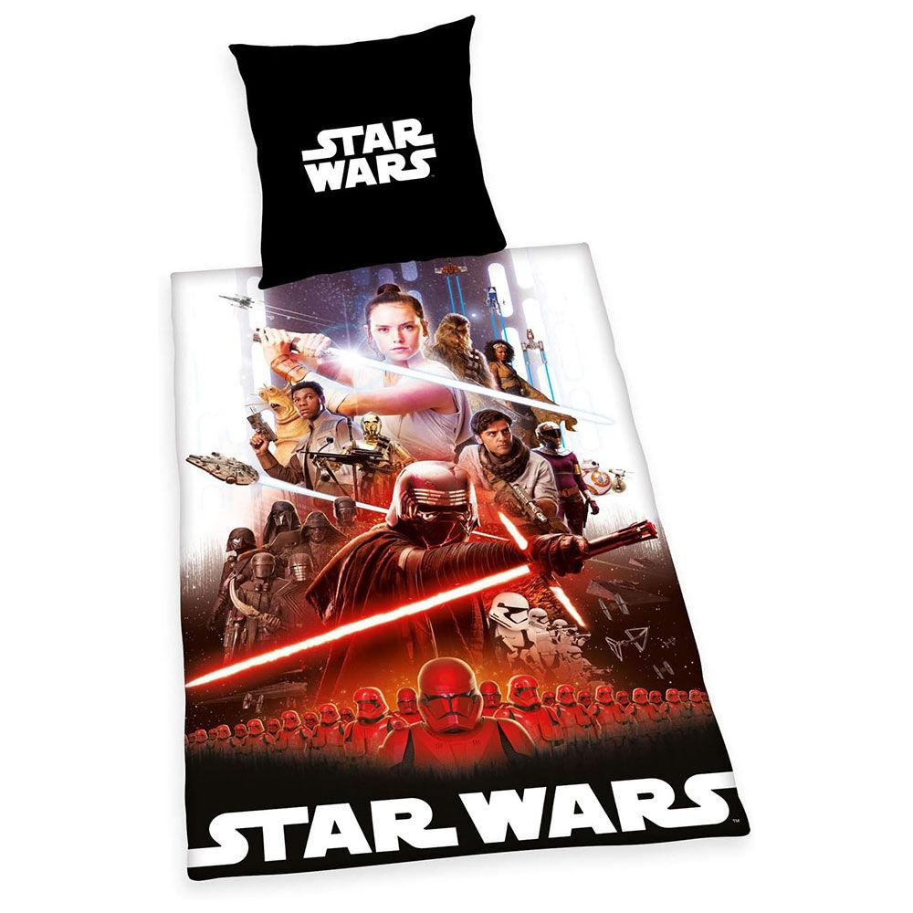 Star wars Posteljina 135x200 cm, Šarena