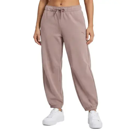 Puma Ženski donji deo trenerke Tech, Ljubičasti