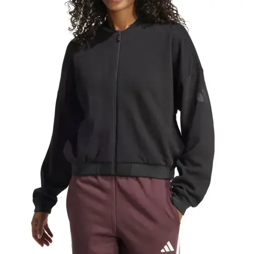 Adidas Ženski duks W Sl+ Fl Bomber, Crni