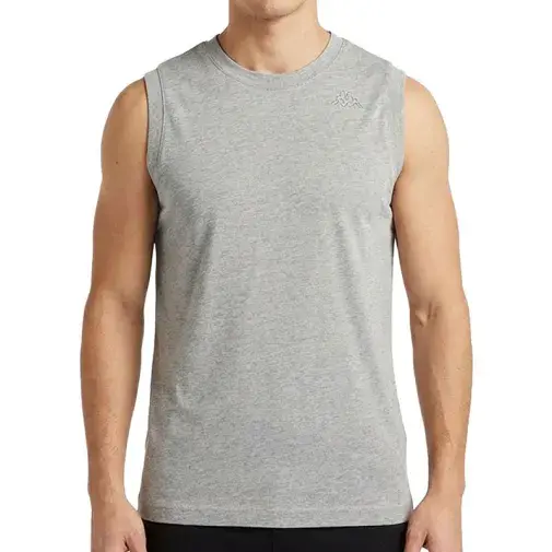 Kappa Muška majica Logo Korpo Cadwal, Siva