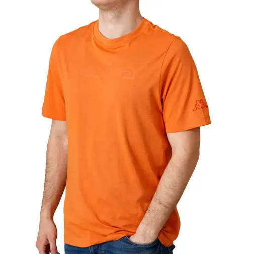 Kappa Muška majica Logo Fromen, Narandžasta