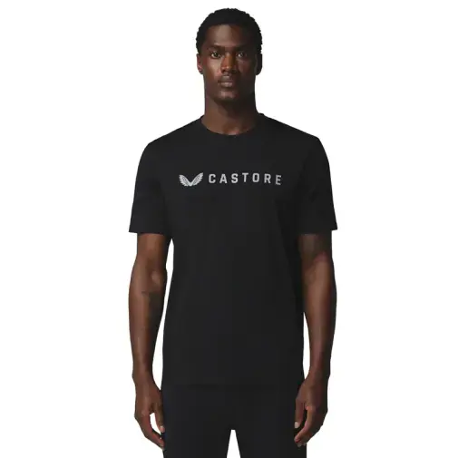 Castore Muška majica Graphic, Crna