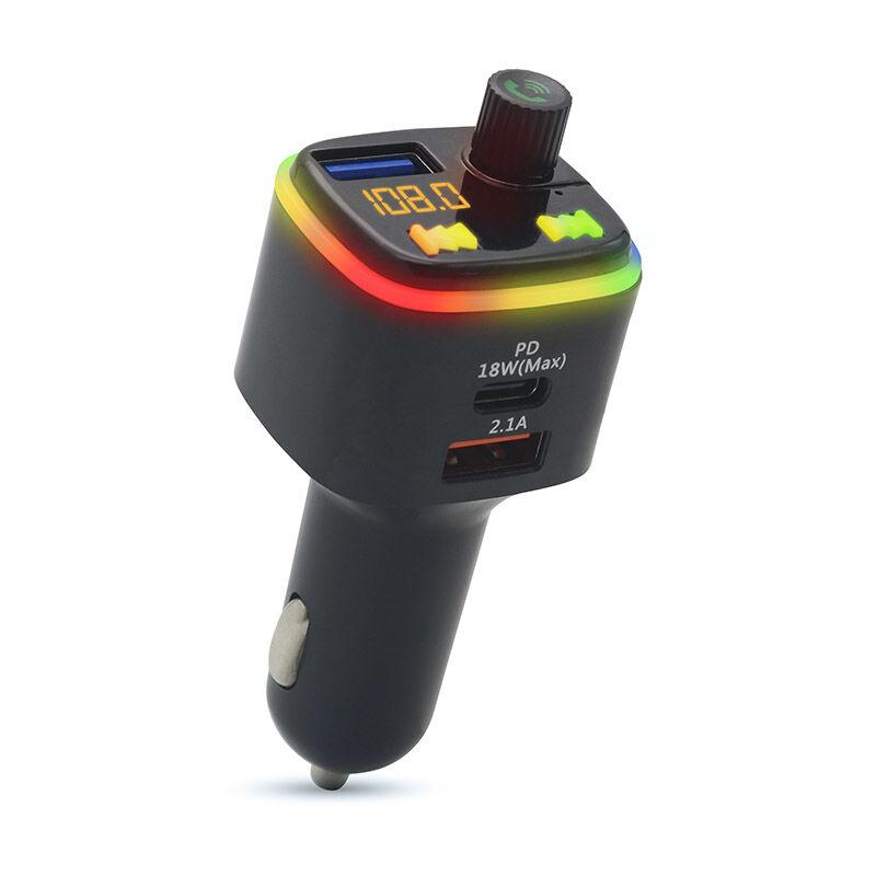 FM modulator FM-P1 PD+QC3.0, Crni