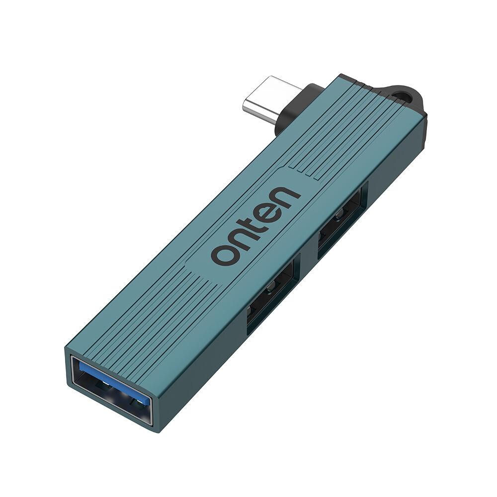 Onten USB Hub OTN-UC51, USB Type‑C sa 3 porta (2× USB 2.0 + 1× USB 3.0)