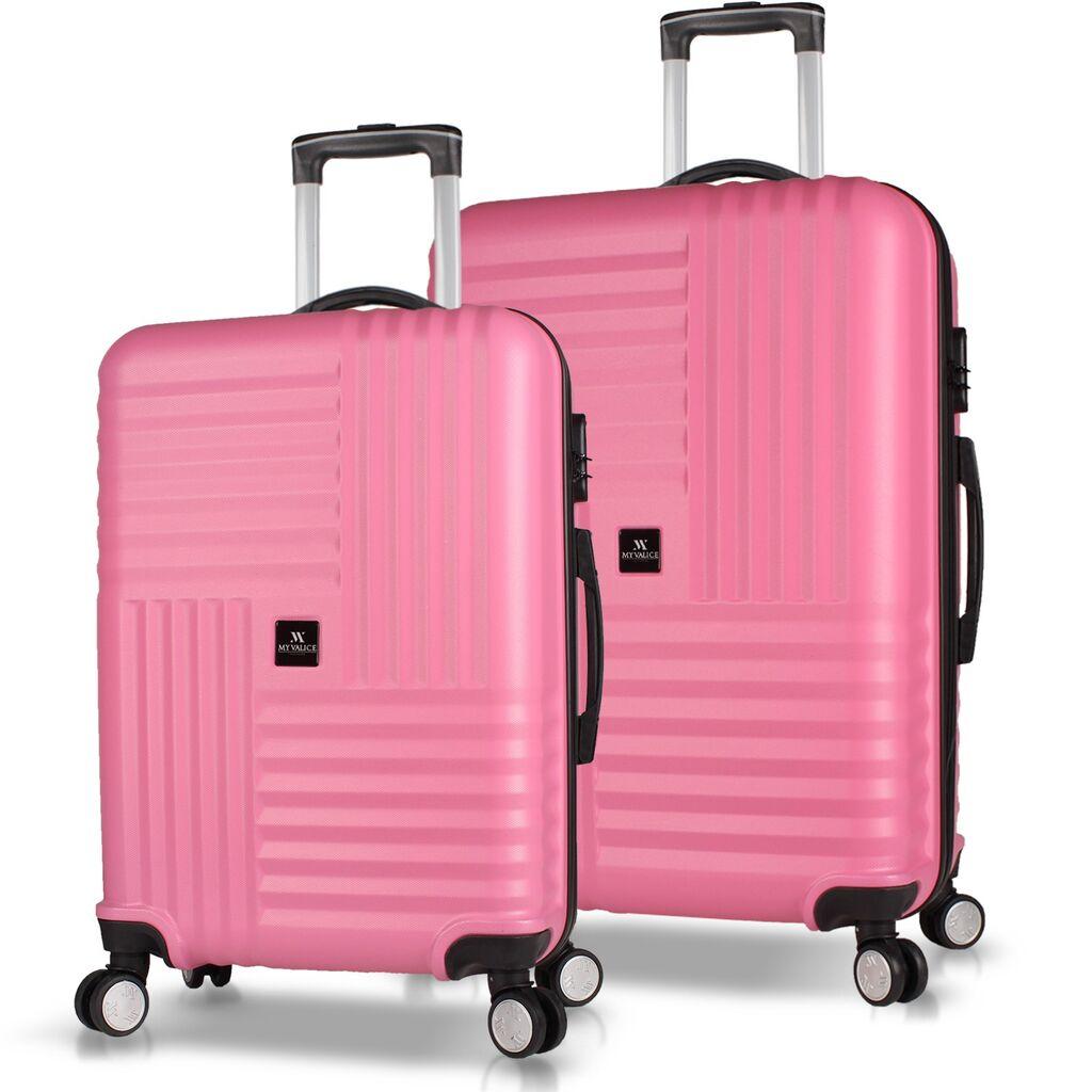 MyValice Set kofera 8449, 2 dela, Roze
