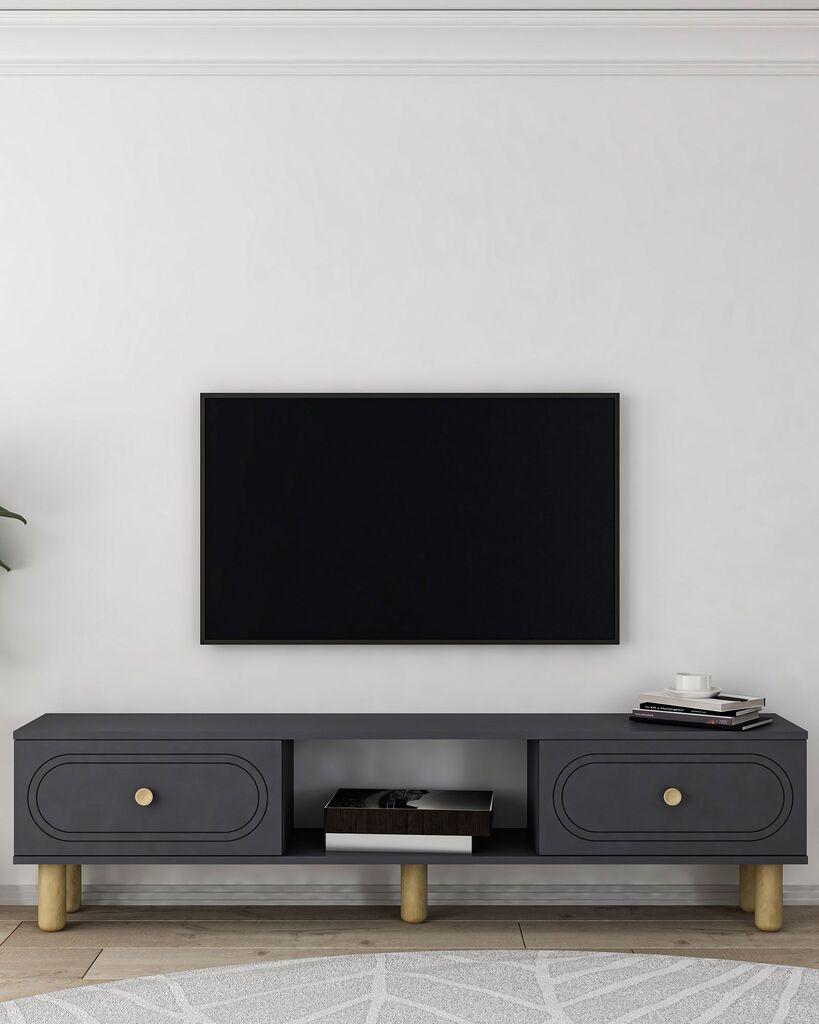 Hanah Home TV Komoda Polen Bohem, Antracit