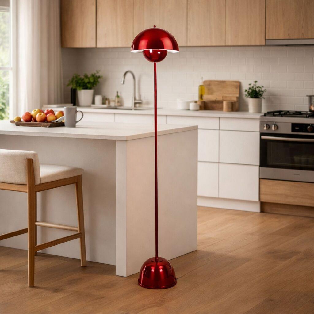 Opviq Podna lampa, Crvena