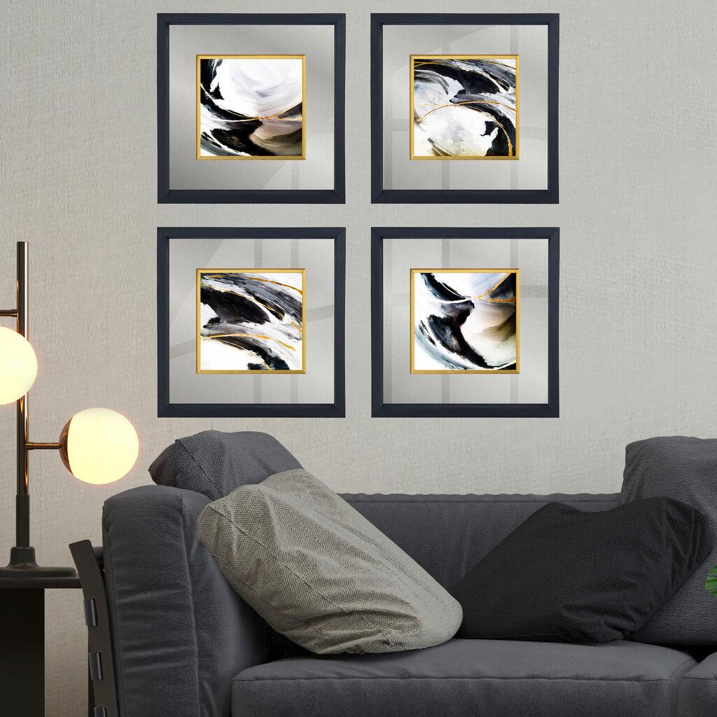 Wallity Set uramljenih slika CAM1871409, 4 Dela