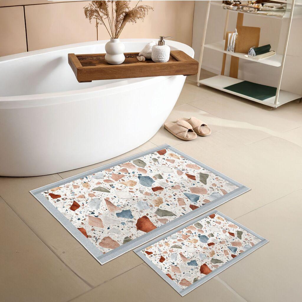 L'essentiel Maison Set prostirki za kupatilo Asr31, 2 dela, Plava