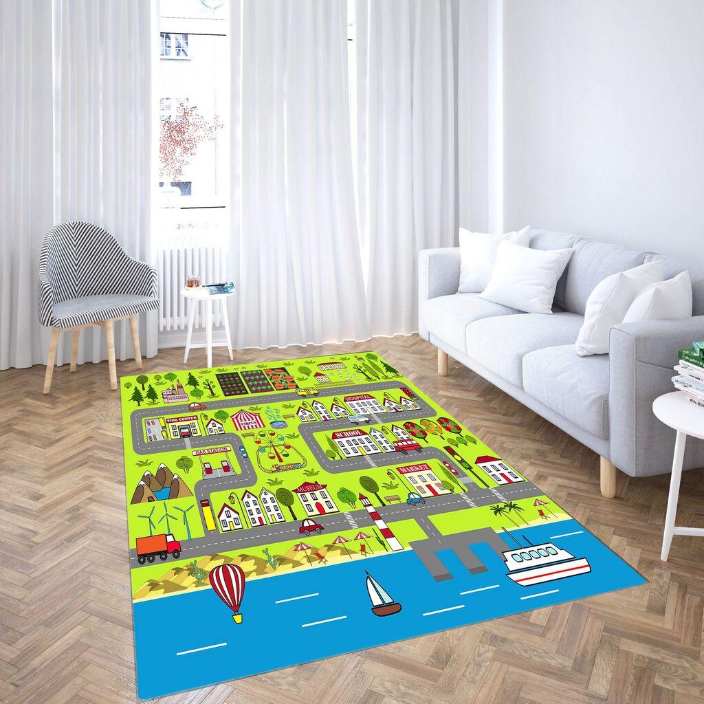 Conceptum Hypnose Tepih Cgkids7, Pravougaoni, 120 x 180 cm, Šareni