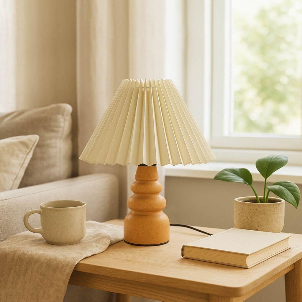 Opviq Stona lampa 242010, Bež-krem