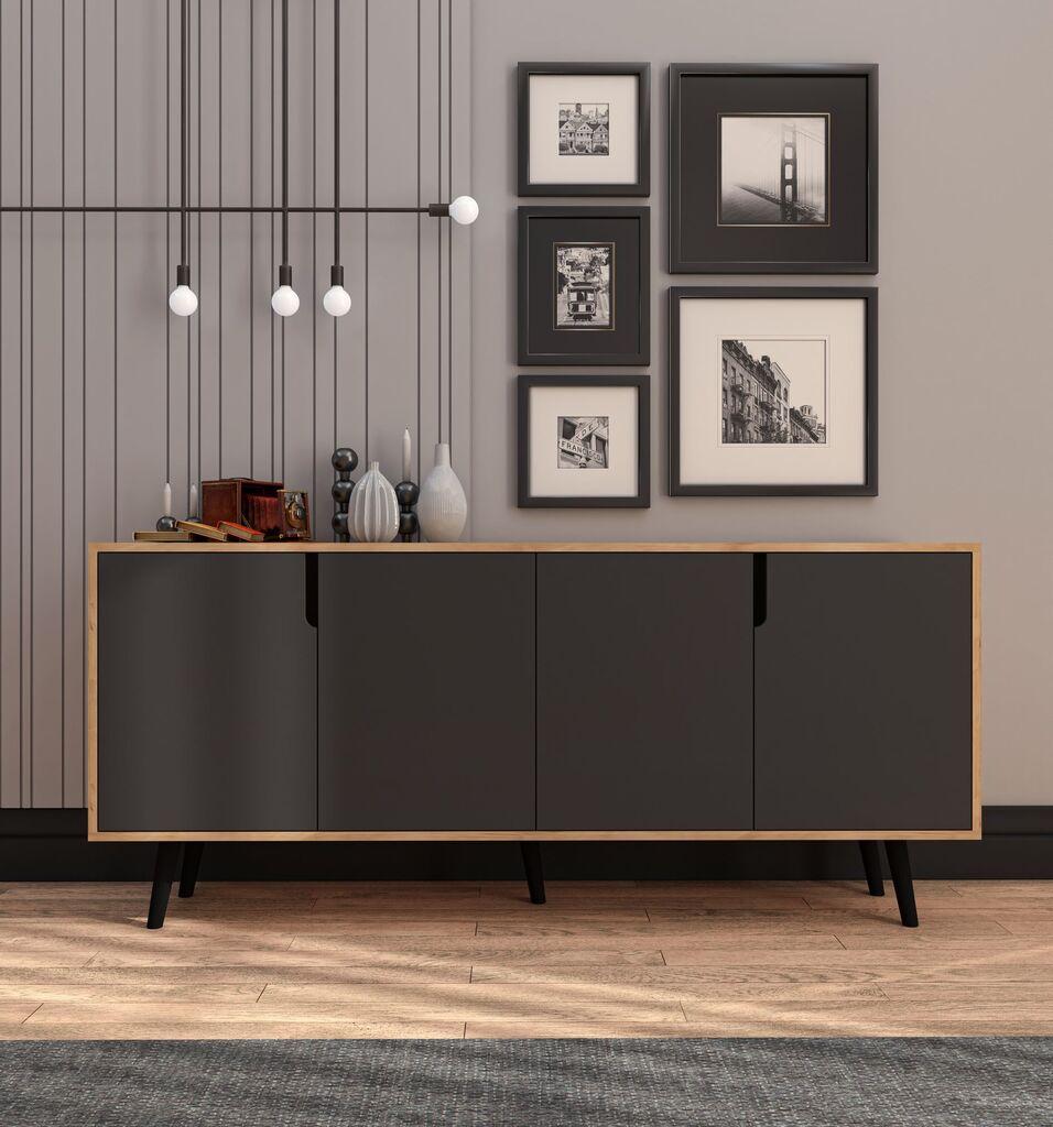 Hanah Home Komoda Latina Modern 180, Antracit
