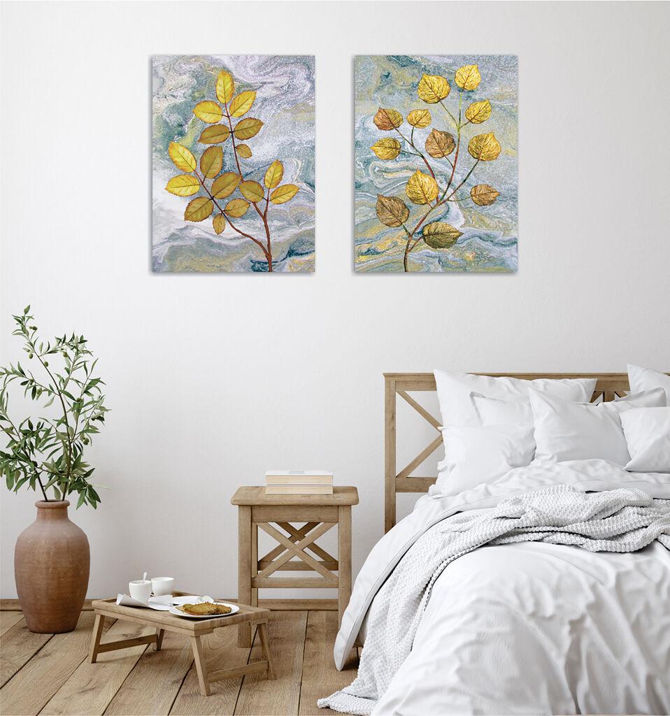 Wallity Zidna dekoracija IDC03, 30x40 cm, 2 Komada
