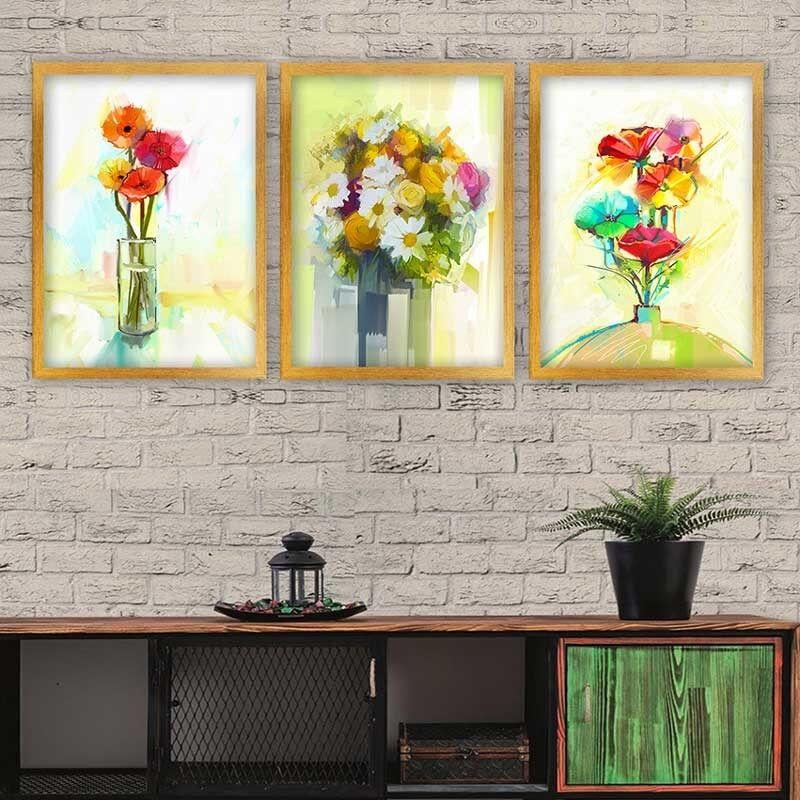 Wallity Set uramljenih slika 3AC_286091544, 3 Dela