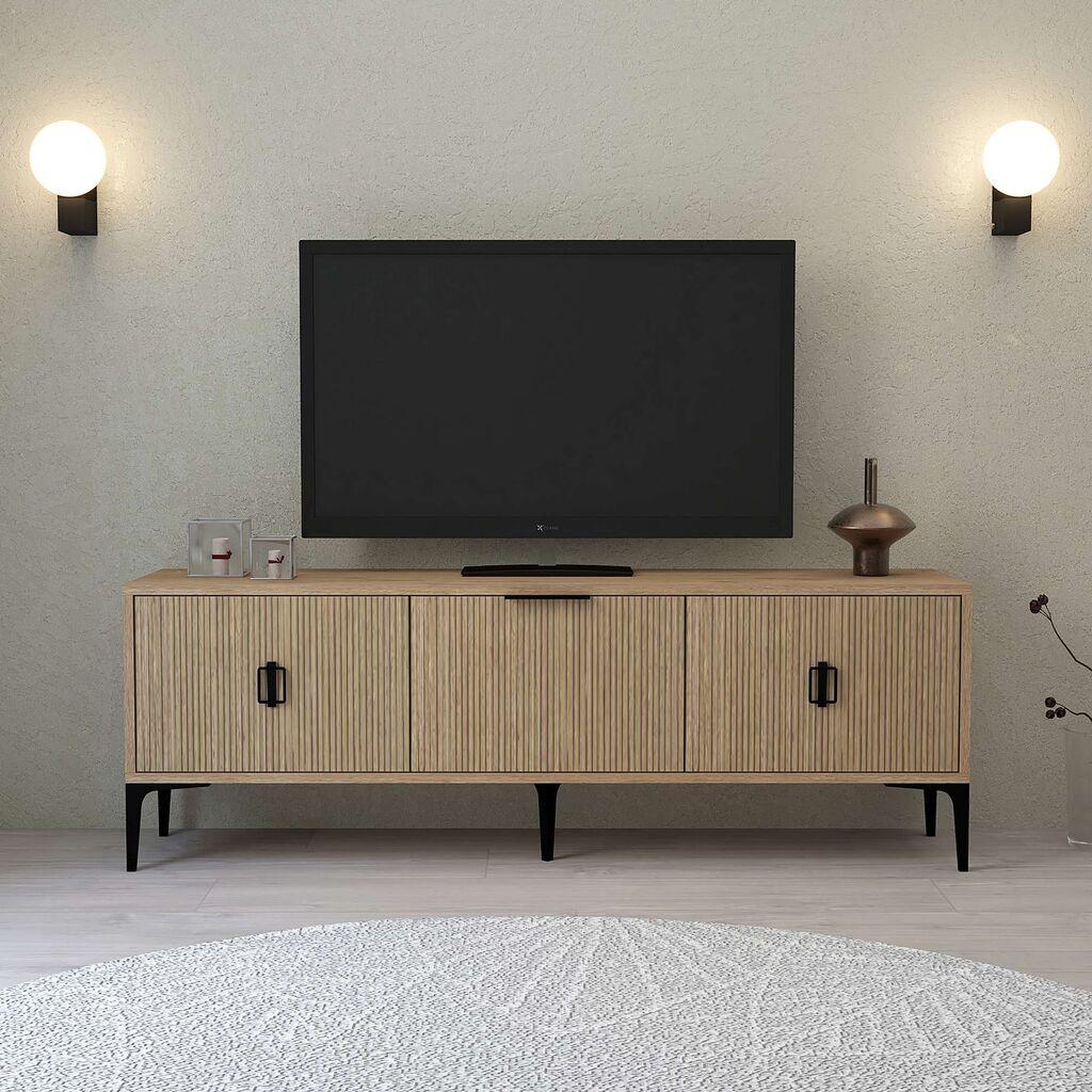 Hanah Home TV Komoda 3503 Neva, 150x49.5x35cm, Smeđe boje