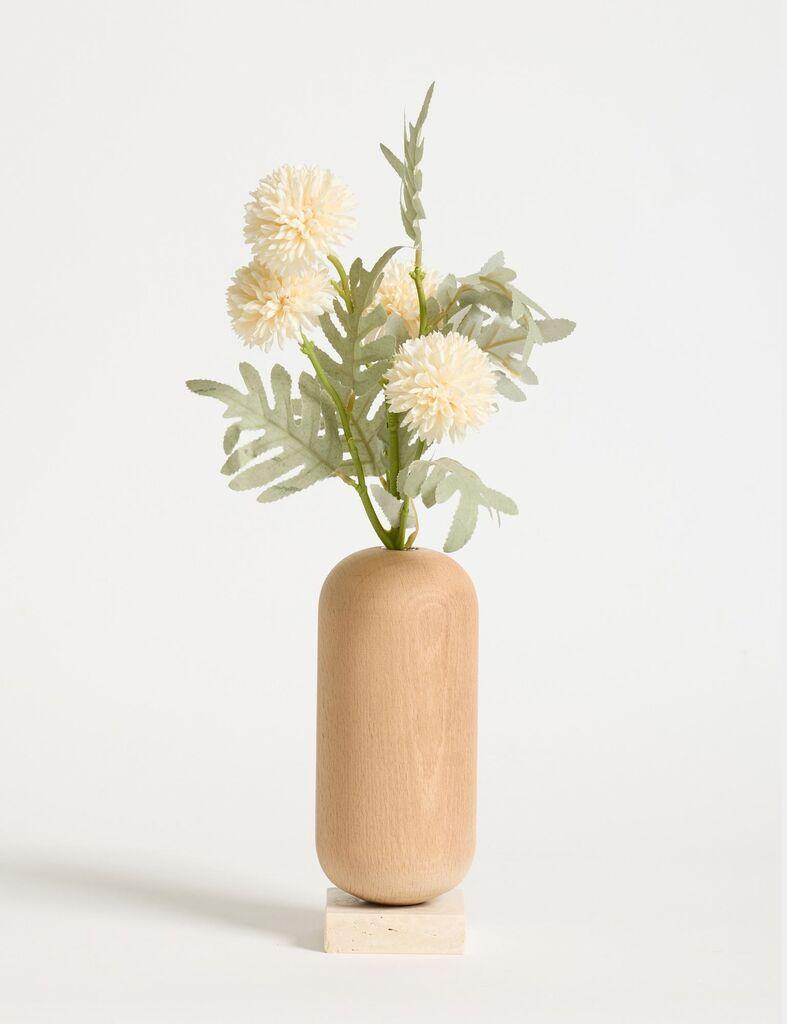 Aberto Design Vaza, 9x22.5x9 cm, Bež