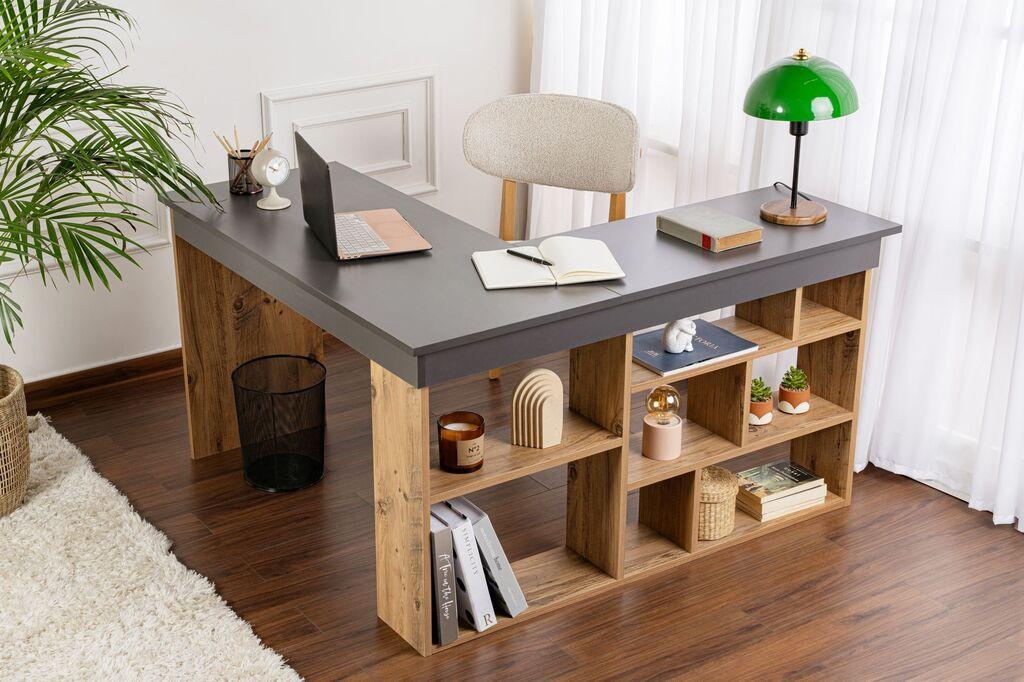 Nordure Radni sto Vesper, 130x72x120cm, Antracit