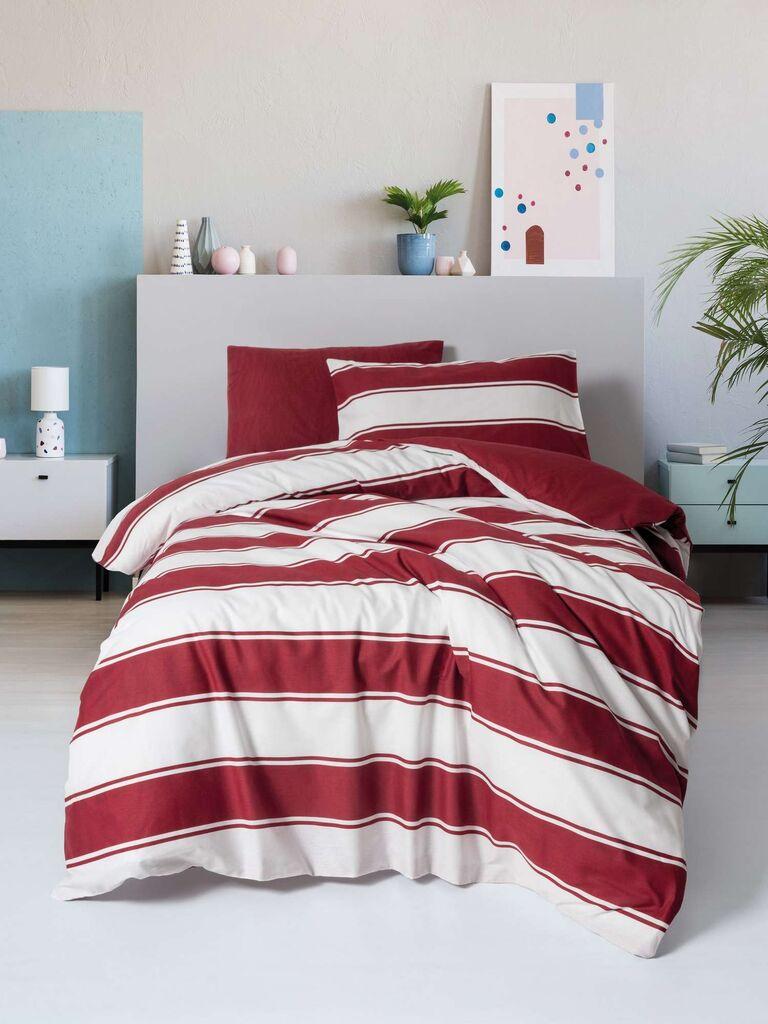 L'essentiel Maison Komplet posteljine Jolly, 160x220 cm, Krem-crvena