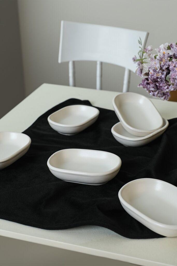 Hermia Set činija za predjelo, 6 komada, Beli