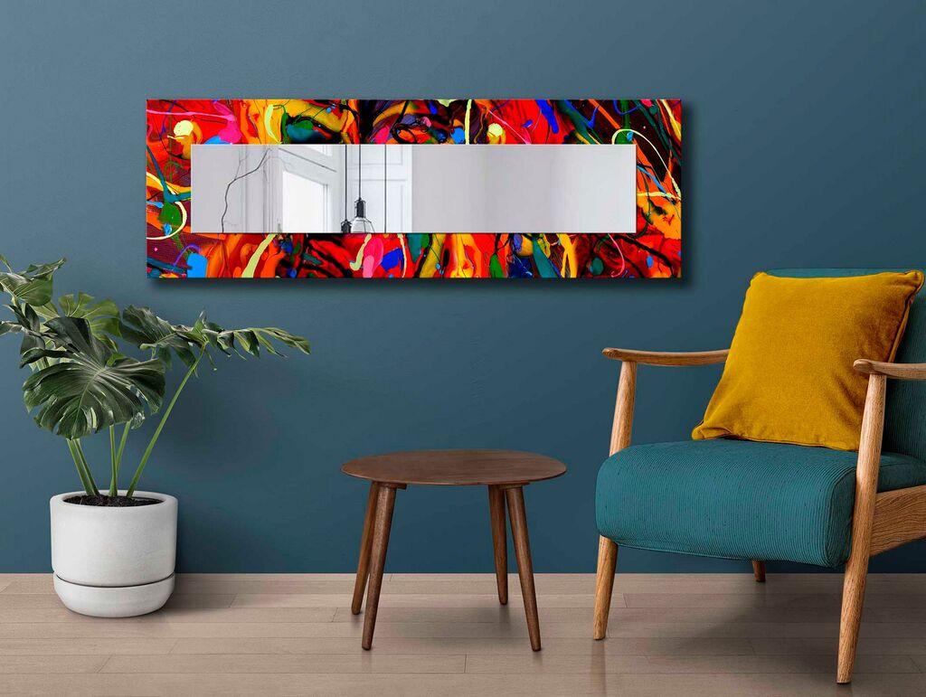 Wallity Ogledalo 40120NISMA-019, 40x120 cm, Šareno