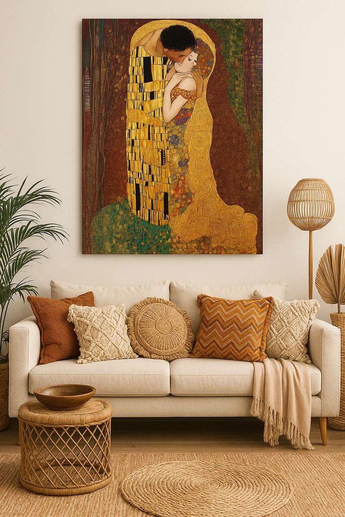 Wallity Dekorativna slika na platnu, 50x70cm, Šarena