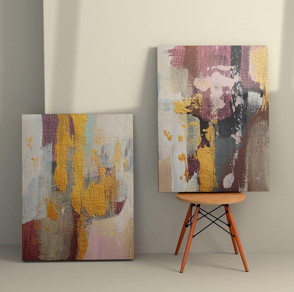 Wallity Zidna dekoracija 2KNV4296, 50 x 70cm, 2 komada