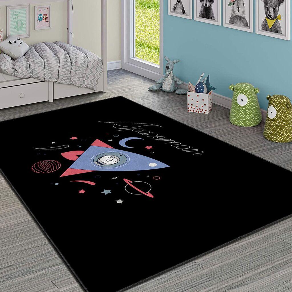 Conceptum Hypnose Tepih Hmi Kdc-30, Pravougaoni, 100 x 180 cm, Crni