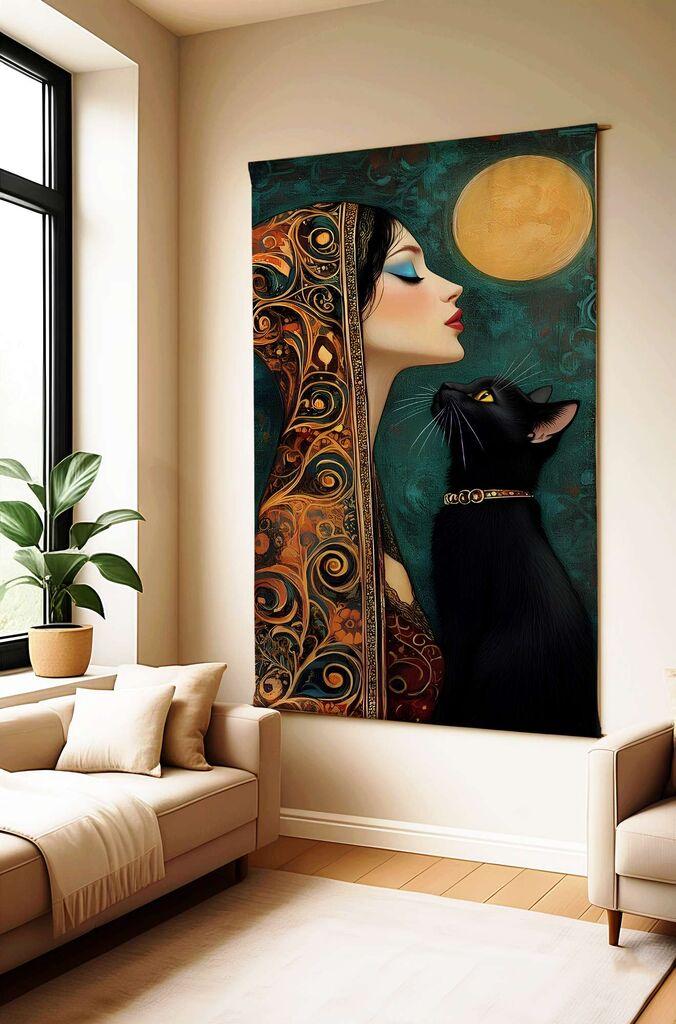 Wallity Dekorativna slika, 100x140cm, Šarena