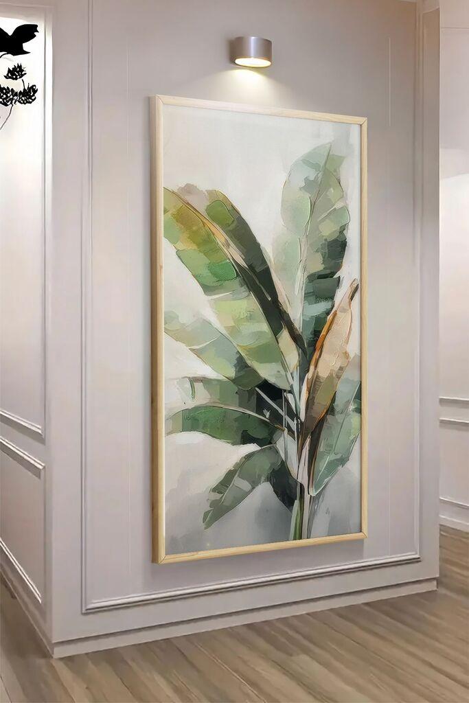 Wallity Dekorativna uramljena slika, 120x50cm, Šarena
