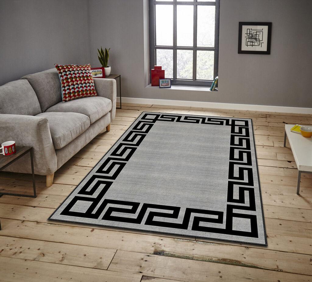 Conceptum Hypnose Tepih Asr Crpt-125, Pravougaoni, 180 x 280 cm, Sivi
