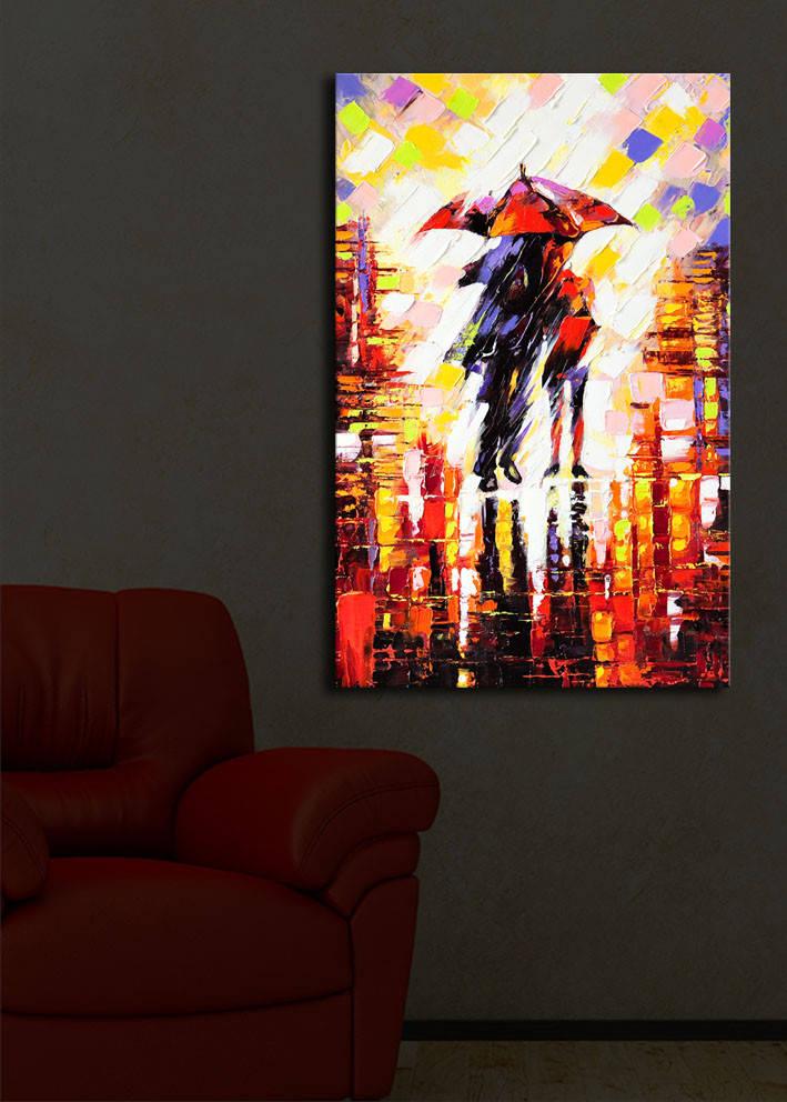 Wallity Slika sa LED osvetljenjem 4570IACT-19, 45x70 cm