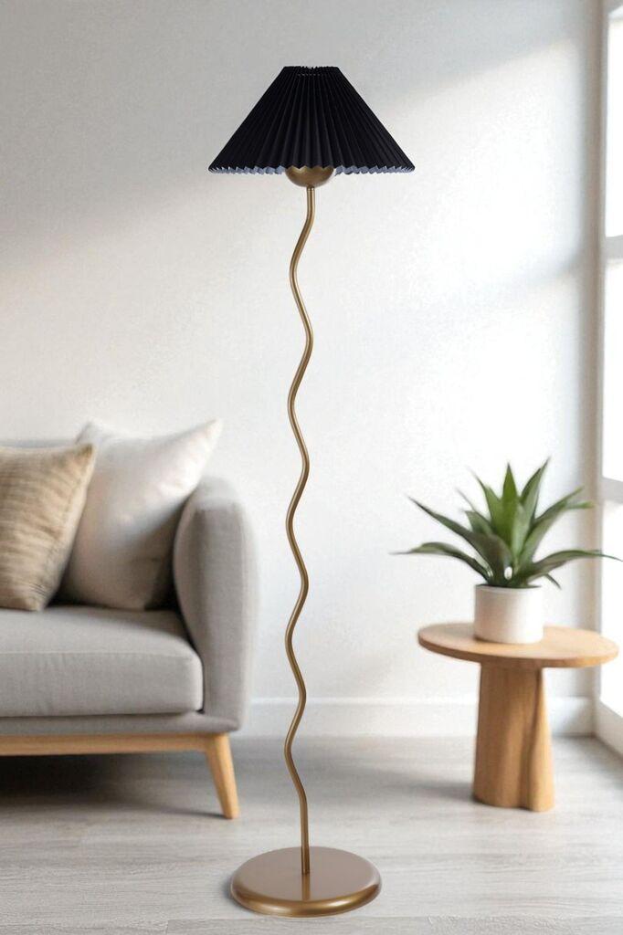 Opviq Podna lampa Eva, Crna