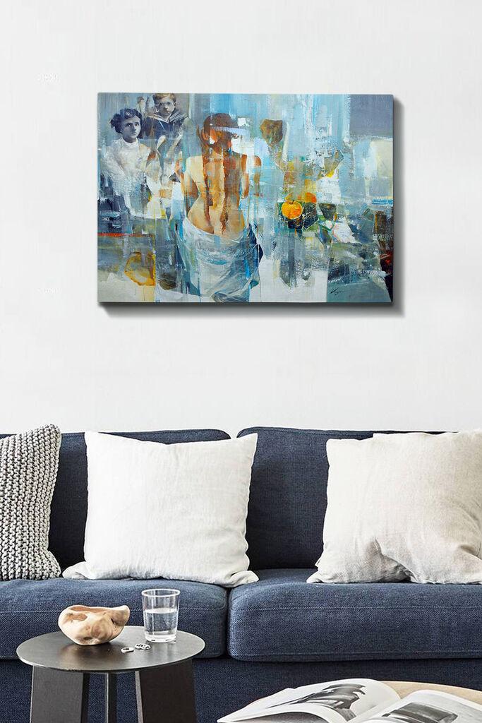 Wallity Slika Kanvas Tablo-61, 50x70 cm