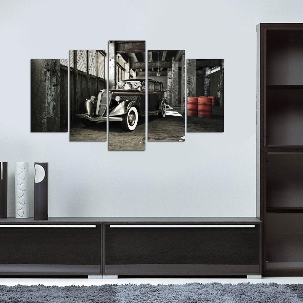 Wallity Set Slika 5M-52, 5 Delova