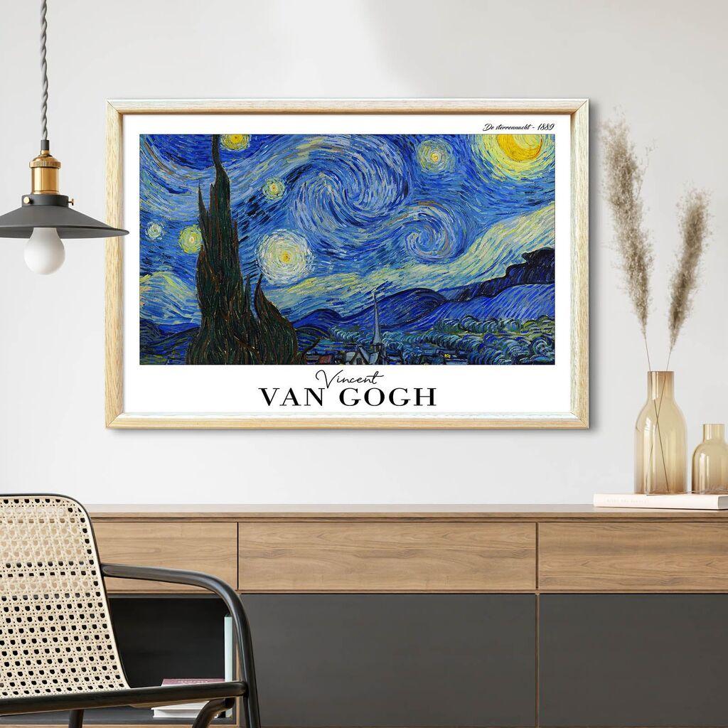 Wallity Dekorativna uramljena slika, 42x62cm, Šarena