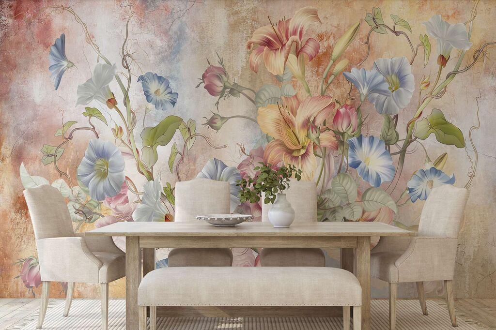 Wallity Tapete za zid MDK-00154, 100x100 cm, Šarena