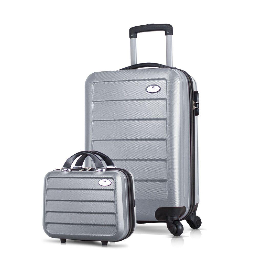 MyValice Set kofera 4858, 2 dela, Sivi
